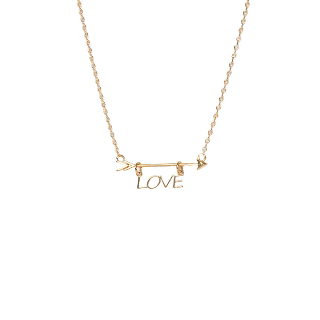 Four letters necklace