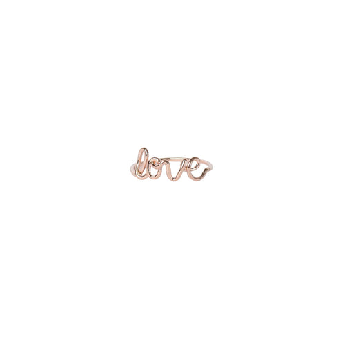 Love Ring - Gold Dipped