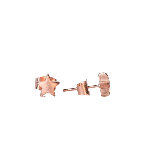 Star Gold Earrings - Stud Earrings