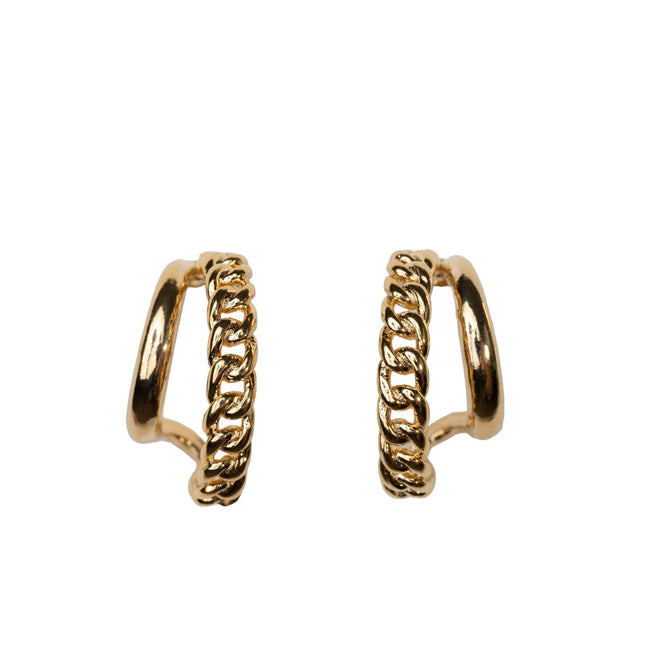 Beautiful Gold Hoop Earrings - Gold Dipped Hoops