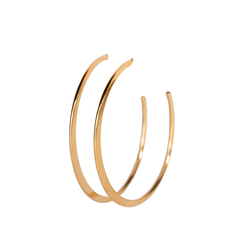 Gold Hoop Earrings