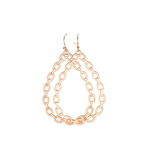 Gold Chained Earrings