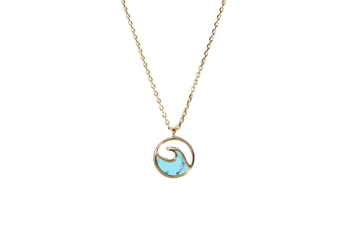 The Wave Necklace - Gold