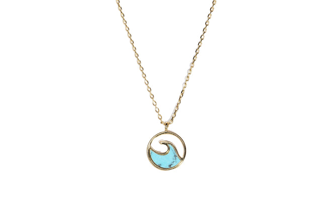 The Wave Necklace - Gold