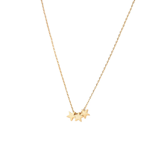 Stellar Spark Necklace - Gold Dipped