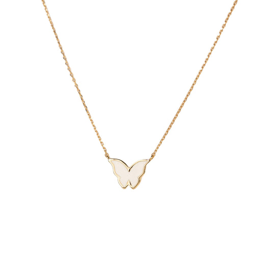 Ethereal Butterfly Pendant - Gold Dipped