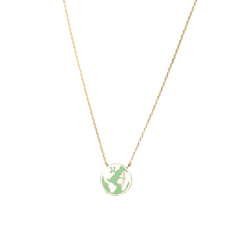 Earth Necklace - Gold Dipped