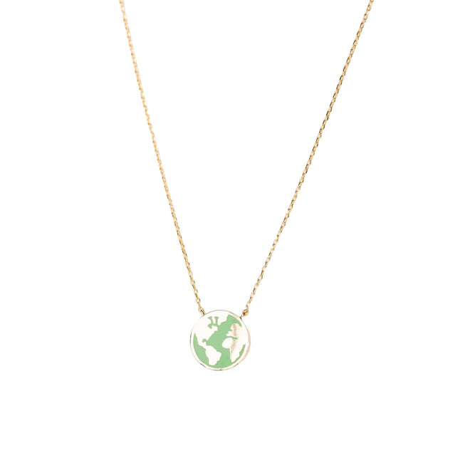 Earth Necklace - Gold Dipped