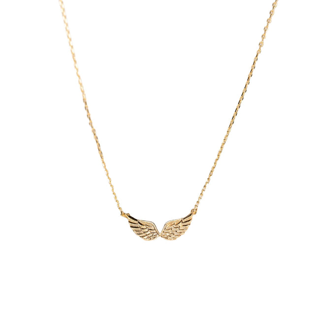 Guardian Angel Necklace - Gold Dipped