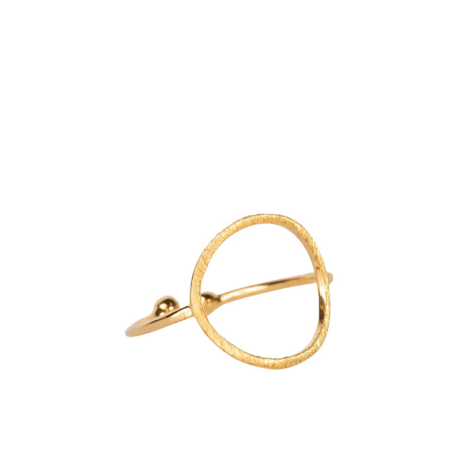 Graceful Orbit Ring - Gold Dipped, Rose Gold dipped
